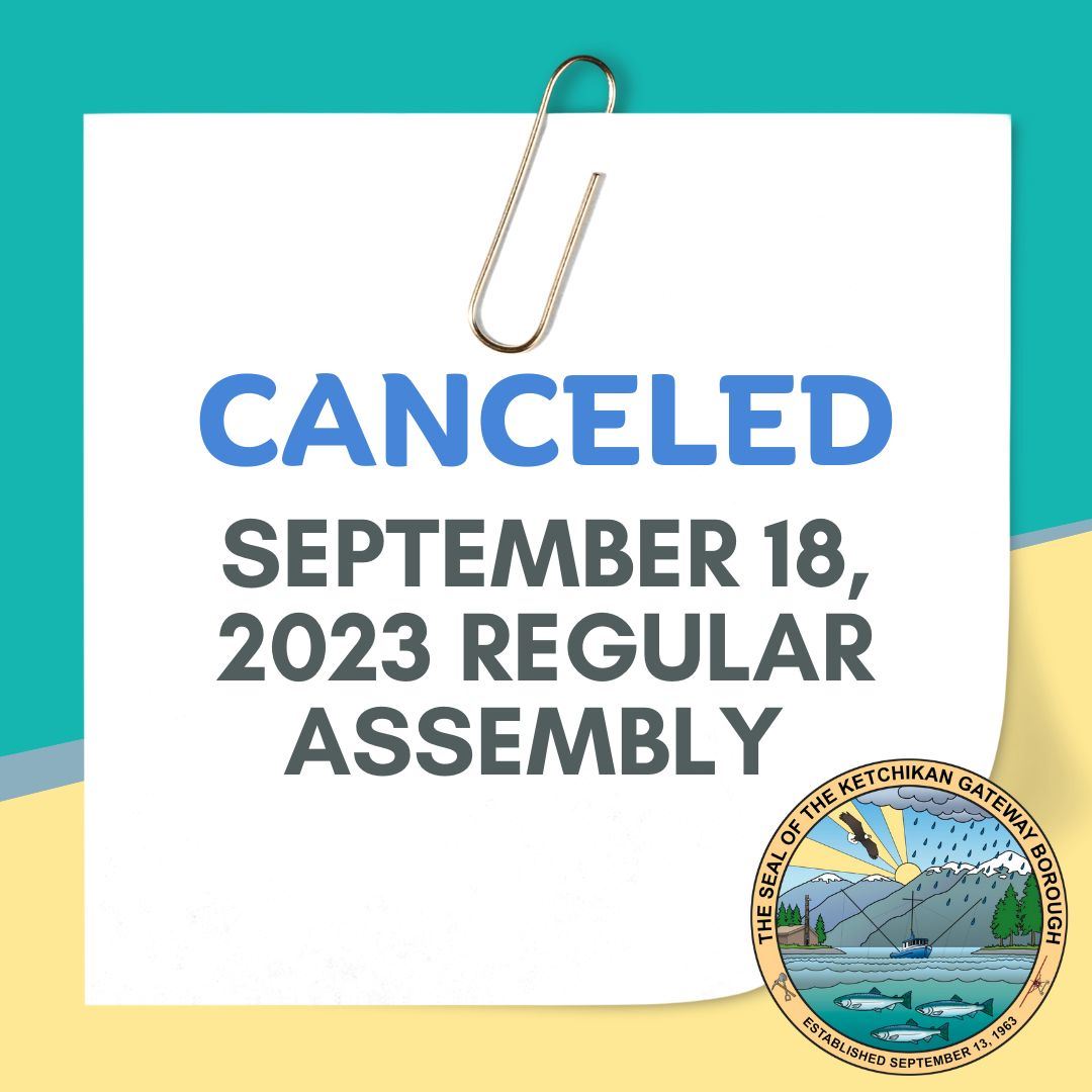 Sept 18 Assembly Canceled meeting 